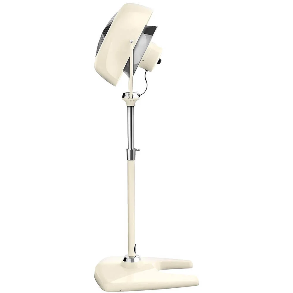 Vornado VFAN Sr. Pedestal Vintage Air Circulator, 42" - 54.5" Tall, Vintage White