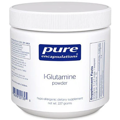 Pure Encapsulations L-Glutamine powder 227g - Kansas Nuitrition - HNZSDS