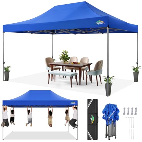 COBIZI 13x26 Pop Up Tent 13x26 Canopy with Sidewalls Heavy Duty Canopy Party Tent for Parties