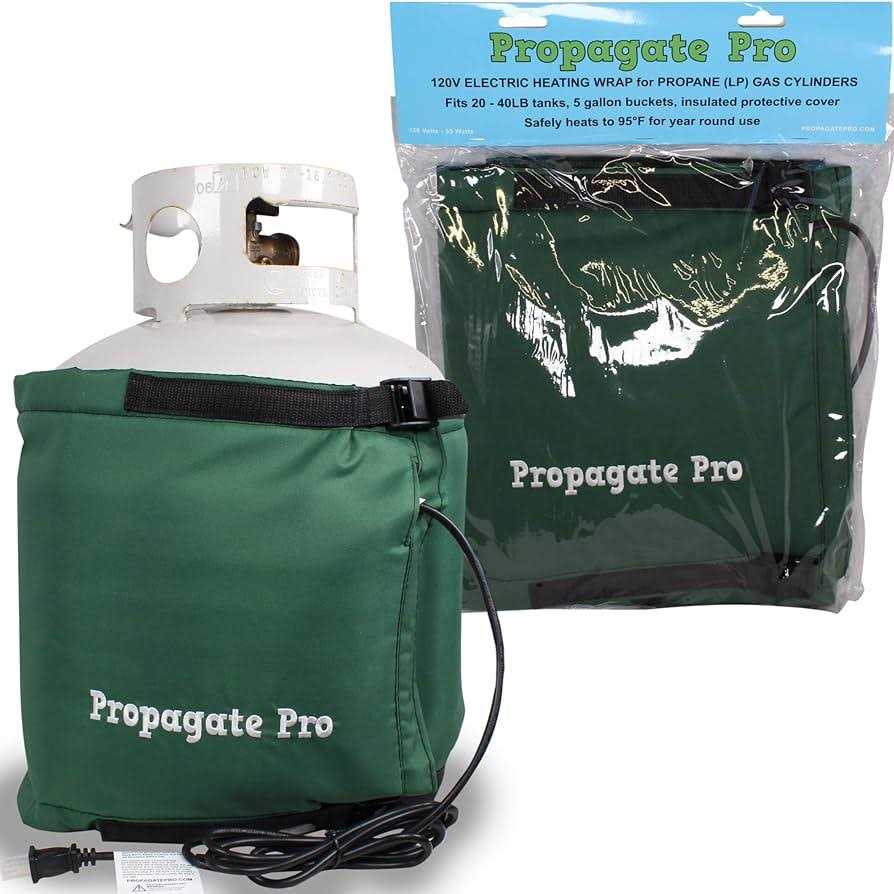 20 Pound Propane Gas LP Cylinder Tank Heater by Propagate Pro 110V Heating Wrap for 5 Gallon Buckets 30 - Shop Hardware Tools Online Store