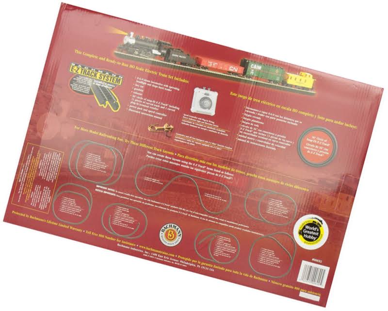 Bachmann Trains Pacific Flyer Ready-To-Run HO Scale Train Set