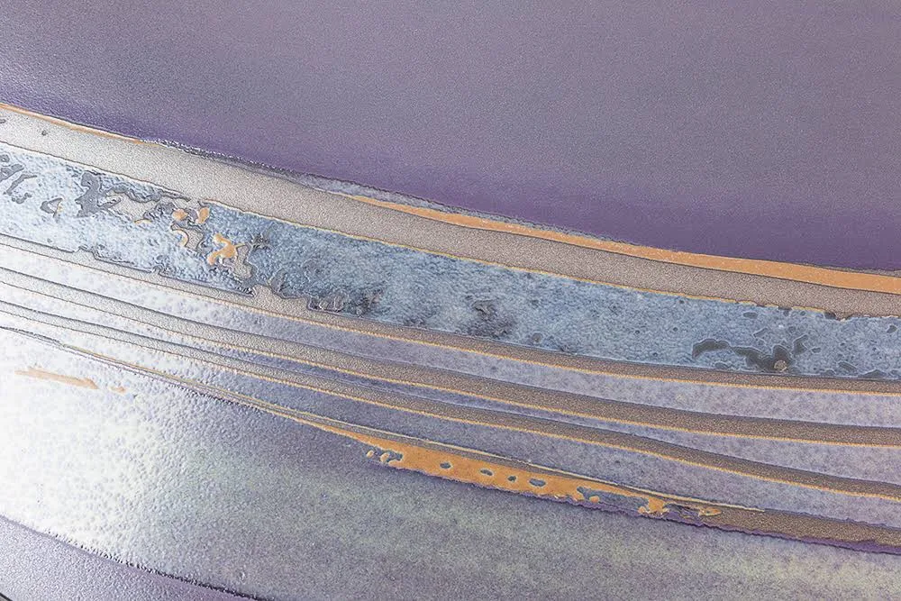 Mica 23.5x22 x 23.5x22 Porcelain Patterned Floor Use Tile Ivy Hill Tile Purple