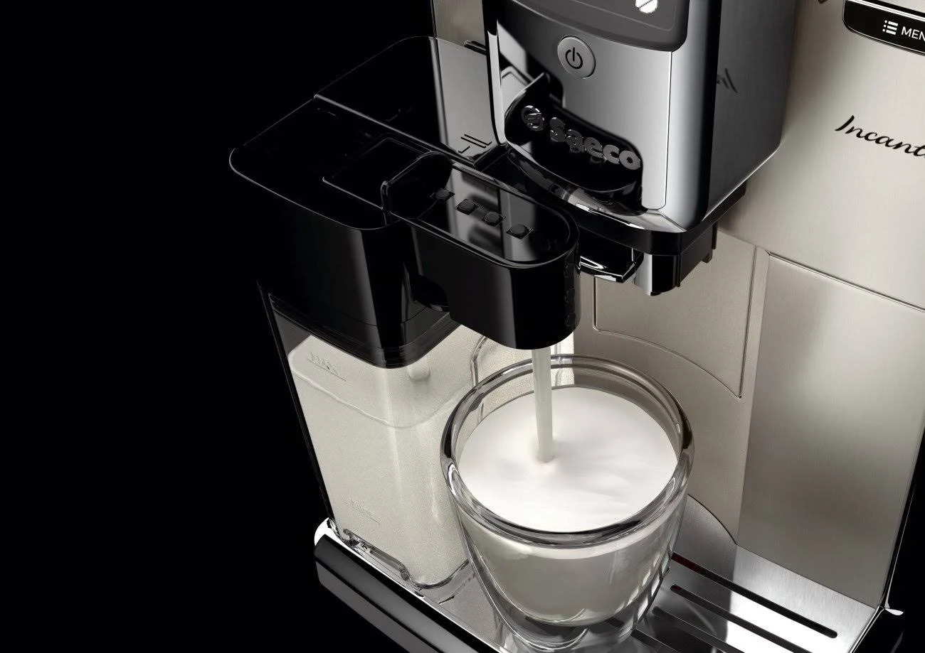 Saeco Incanto HD8917 Automatic Espresso Machine and Grinder - Stainless Steel/Black