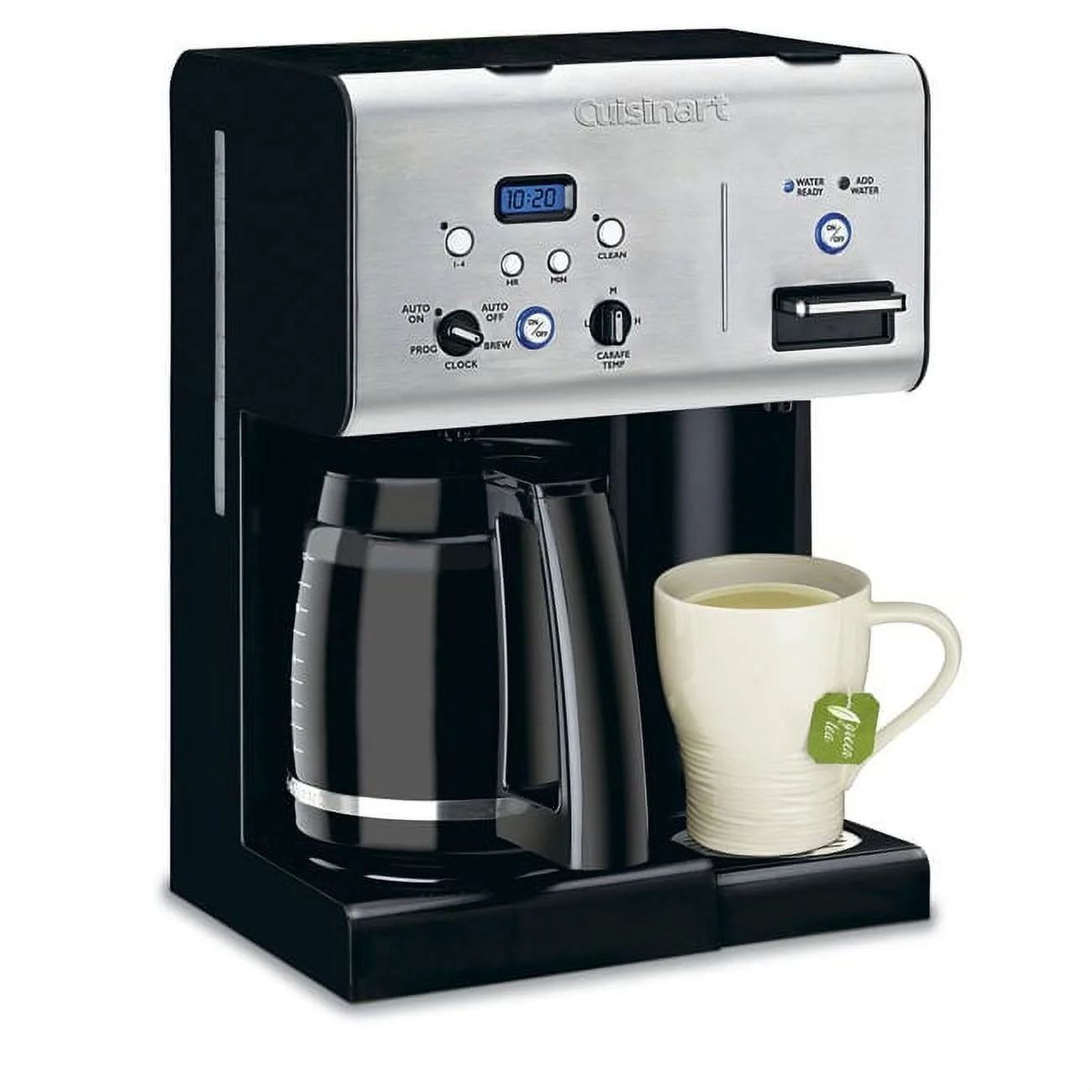 Cuisinart 12 Cup Automatic Coffeemaker with SEPARATE Hot Water System and Brew Pause Feature