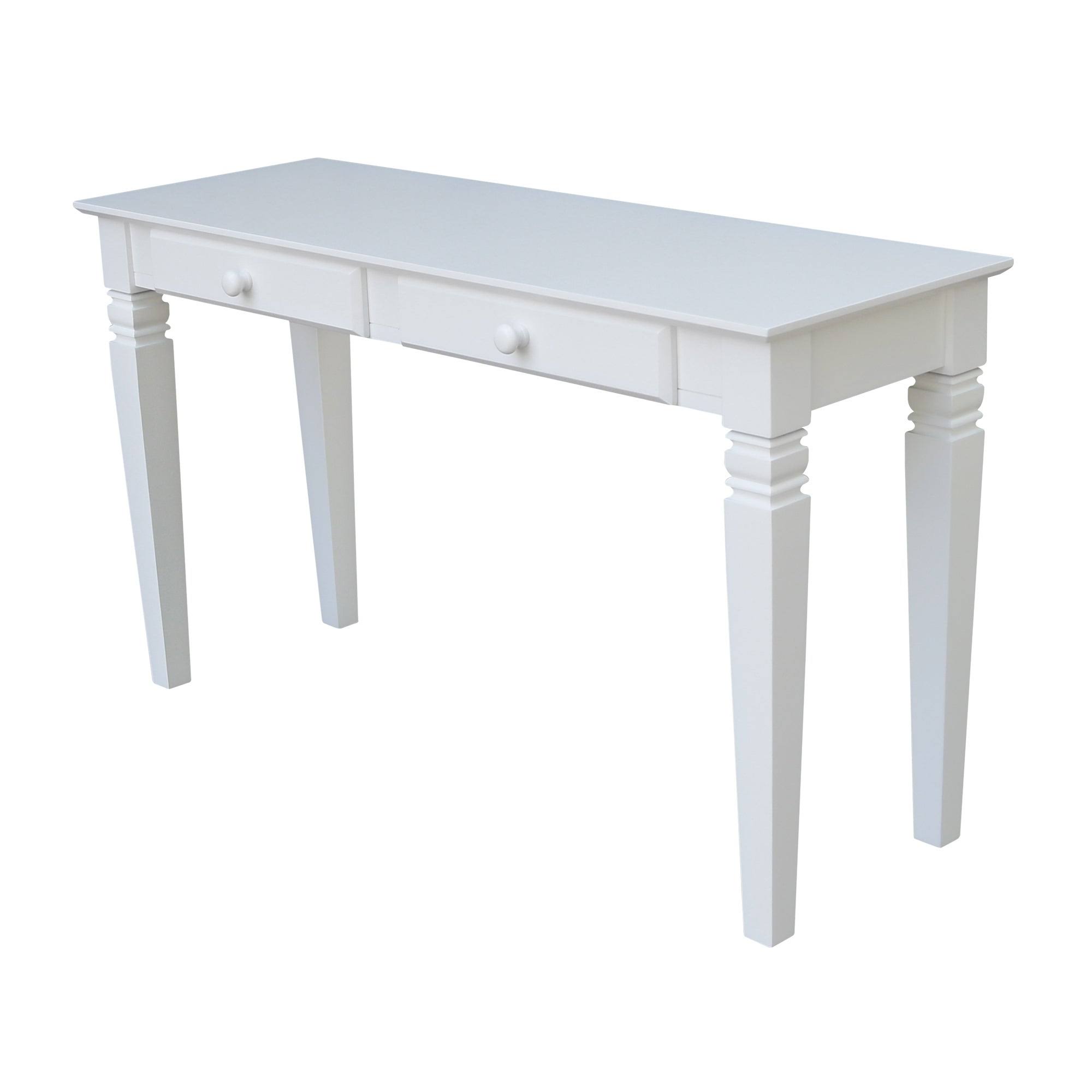 International Concepts Java Console Table with 2 Drawers - Black