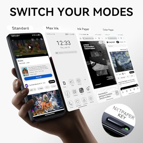TCL 60 XE NXTPAPER 5G Cell Phone, 128GB Unlocked Android Smartphone, 6.8" 120Hz Paper-Like Display, AI Features, 5010mAh Battery