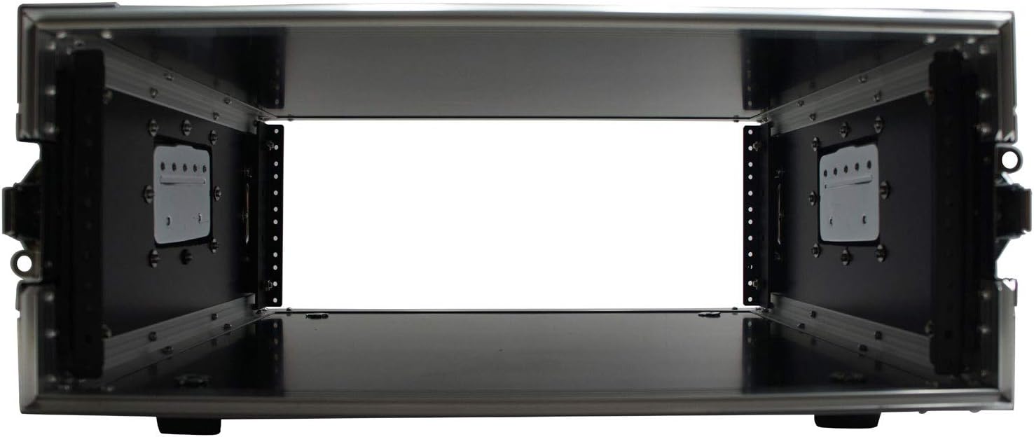 Harmony Cases HC6UAD DJ Flight Amp 6U Rack Space Road Travel Amplifier Case