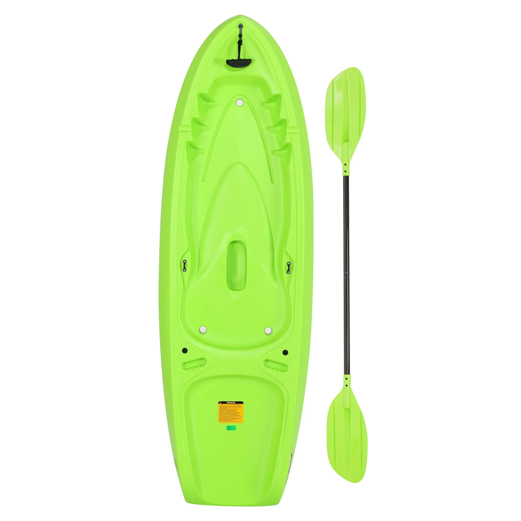 Lifetime Recruit 66 Youth Kayak - Lime Green - 90765 - Radiant Selections