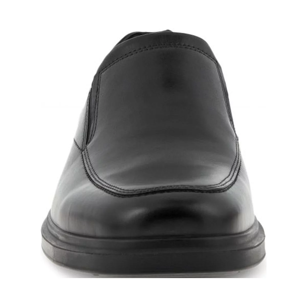 ECCO Men's Helsinki 2.0 Apron Toe Slip-on Black Leather - 500154-01001