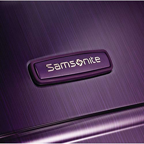 Samsonite Winfield 2 Hardside Expandable Luggage with Spinner Wheels, Brushed Anthracite, Checked-Large 28-Inch