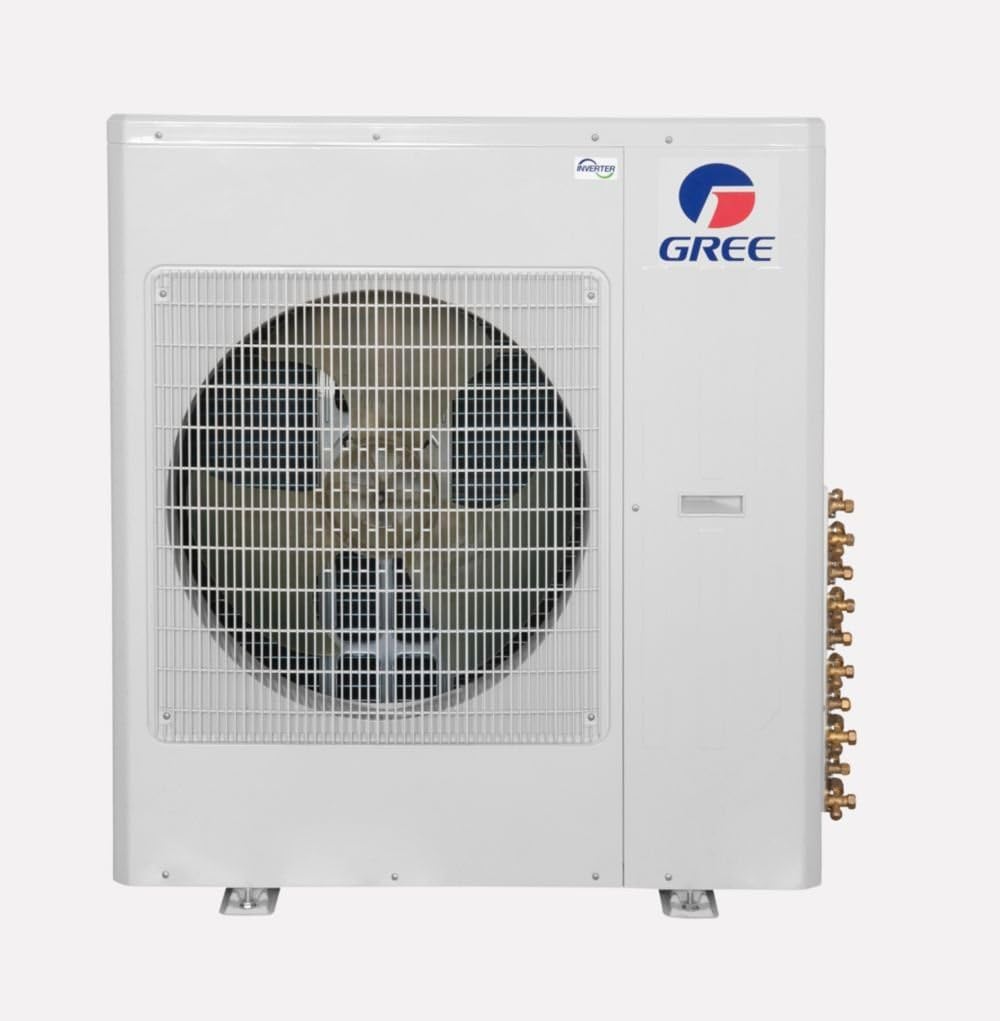 Gree MULTI42CVIR401-42,000 BTU Multi21+ Quad-Zone Wall Mount Mini Split Air Conditioner Heat Pump 208-230V (9-9-9-12) - Radiant Selections