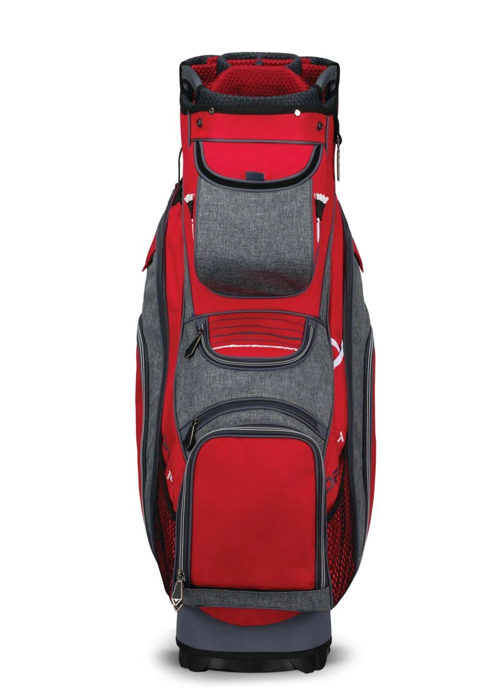 Callaway Org 14 Cart Bag - Red-Titanium-White