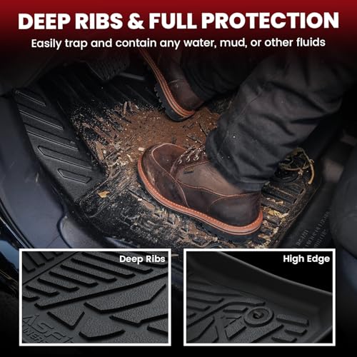 LASFIT Floor Mats & Trunk Mat for Jeep Grand Cherokee 2022-2025 5-Seat (Include 4xe, NOT for L)