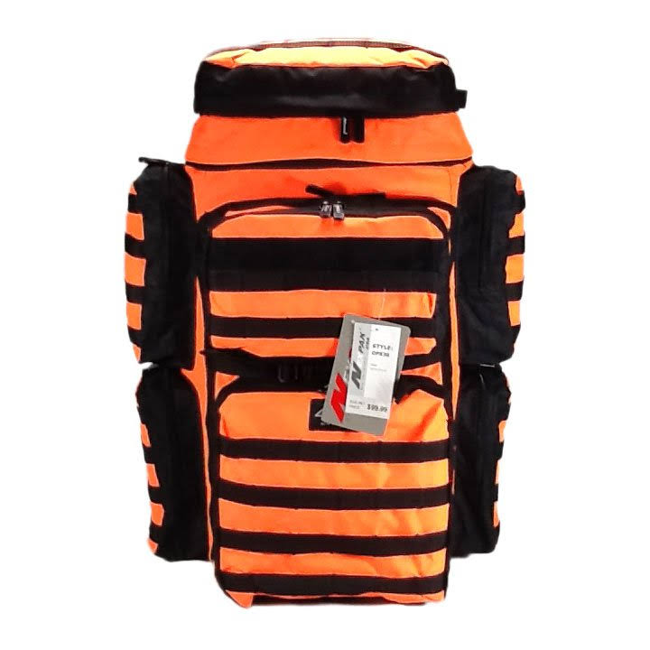 24x22 3200cu. in. Nexpak Hunting Camping Hiking Backpack OP830 No Orange
