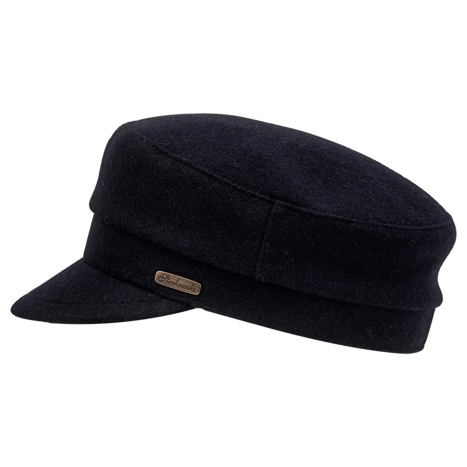 Fiddler Wool Cloth Jewish Tevia Peaked Cap Sailor Greek Fisherman boatman Mariner Barge Urban Winter Cab Driver Milkman Fall Hat
