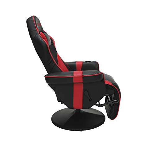 RESPAWN 900 Racing Style Gaming Recliner, Reclining Gaming Chair, in Gray RSP 900 GRY