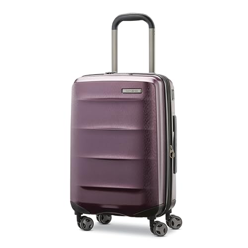 Samsonite Carry-On Pro Front Pocket Hardside Expandable 21-Inch Octiv Luggage: Durable & Impact Resistant, 360° Aero Trac Spinner Wheels
