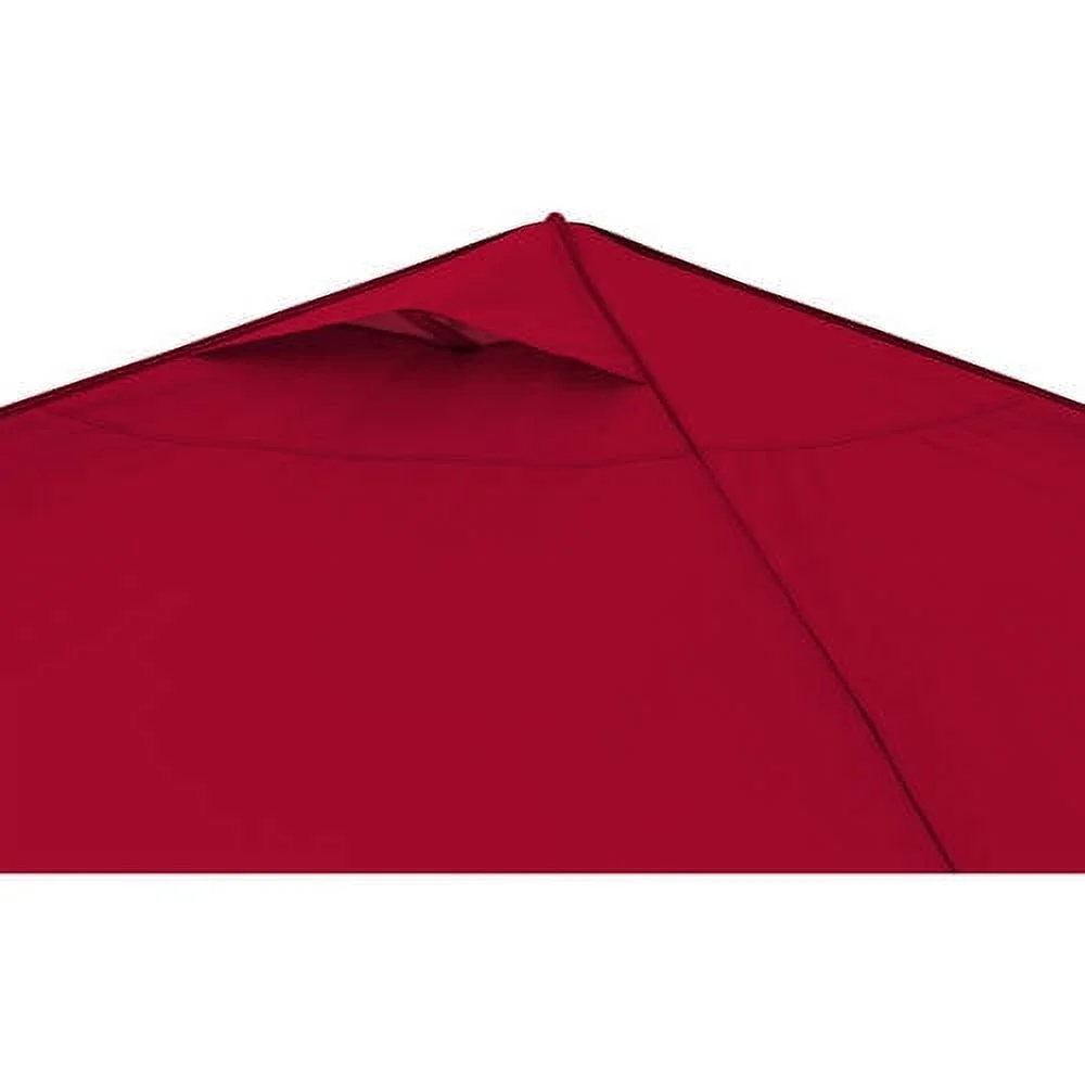 Ozark Trail Simple Push Straight Leg Instant Canopy, White, 10 ft x 10 ft