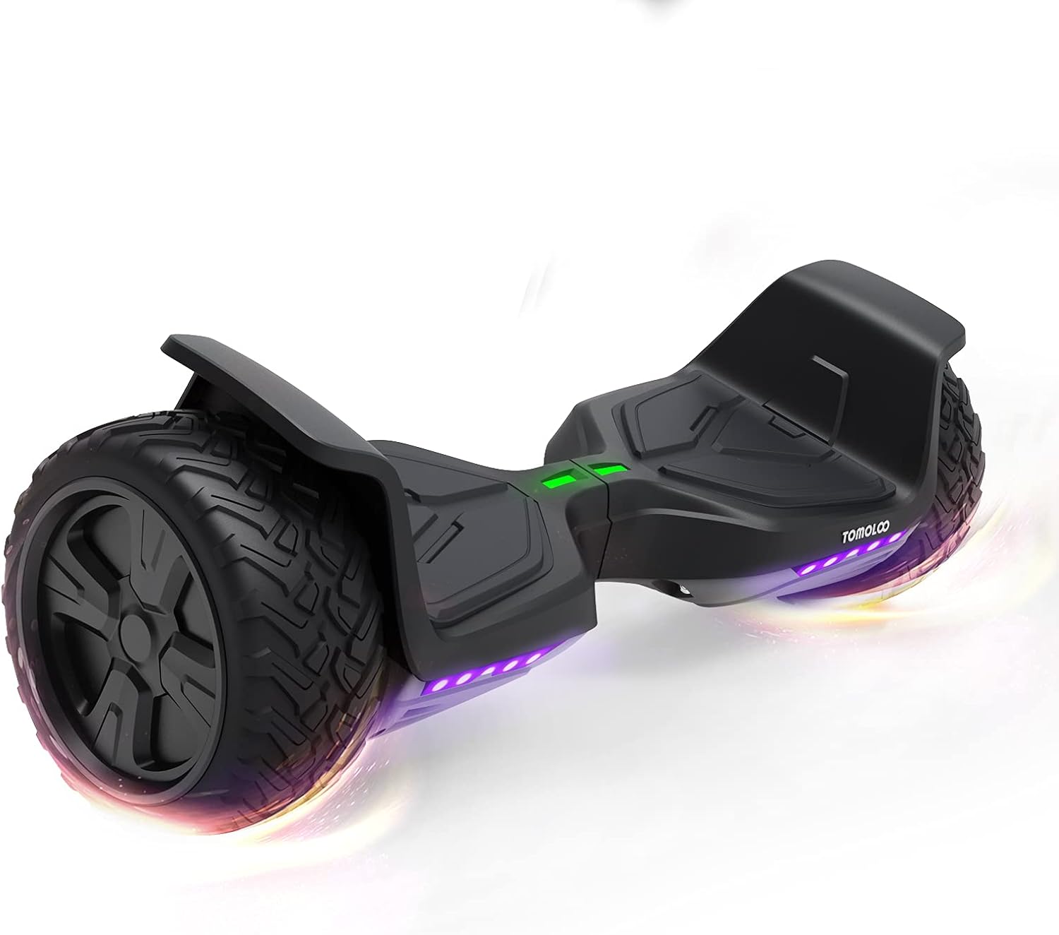 Hoverboard, 8.5 inches All-Terrain Off-Road self-Balancing V2 hoverboards with Color LED Lights, Bluetooth and Speakers, Smart APP Control
