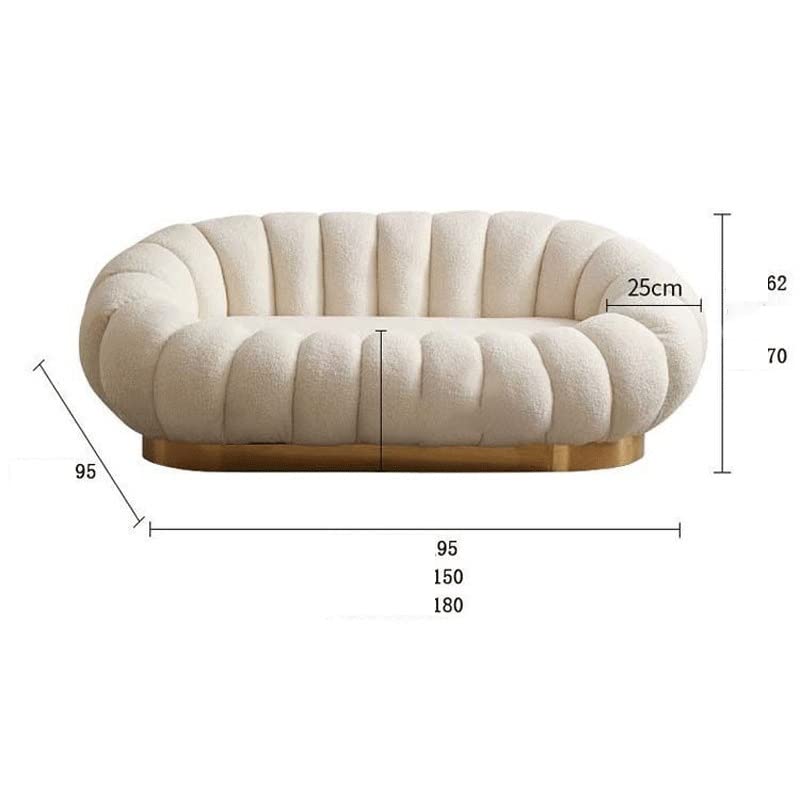 Lazy Sofa Single Sofa Chair Living Room Bedroom Balcony Lounge Chair Can Lie Down(D)