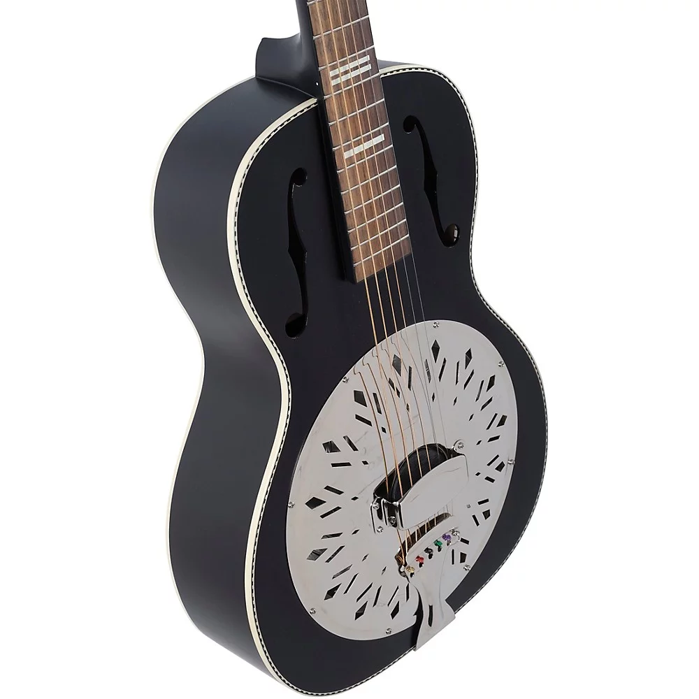 Recording King Dirty 30s Resonator Guitar Satin Black - Radiant Selections