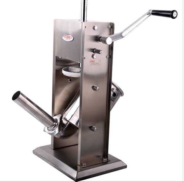 Hakka 15 lb/7 L Sausage Stuffer 2 Speed Stainless Steel Vertical Sausage Maker