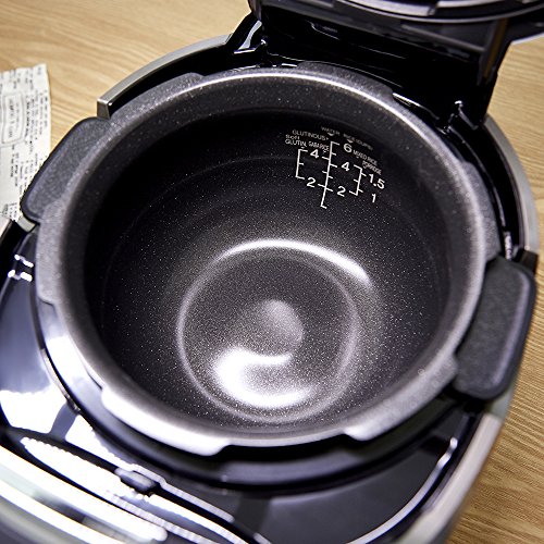 CUCKOO CRP-DHSR0609FD 6-Cup (Uncooked) / 12-Cup (Cooked) Induction Heating Pressure Rice Cooker with Nonstick Inner Pot, 21 Menu Modes