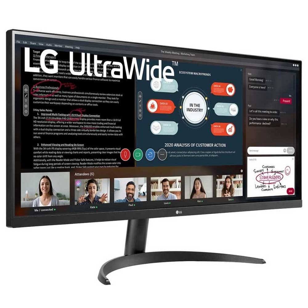 Monitor LG 34WP500-B IPS LED Wxga 34x22
