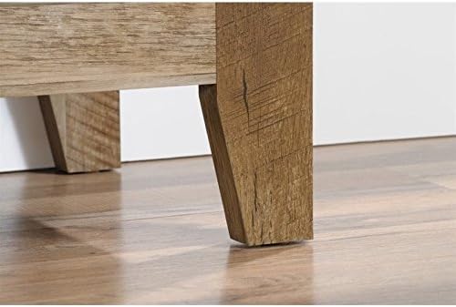 Scranton & Co 5 Shelf Bookcase in Craftsman Oak