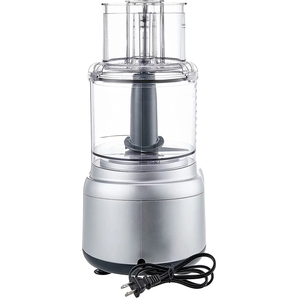 Cuisinart FP-11SV Elemental 11 Cup Food Processor, Silver Bundle with Deco Chef Gourmet 12 Piece Stainless Steel Knife Set with Storage Block