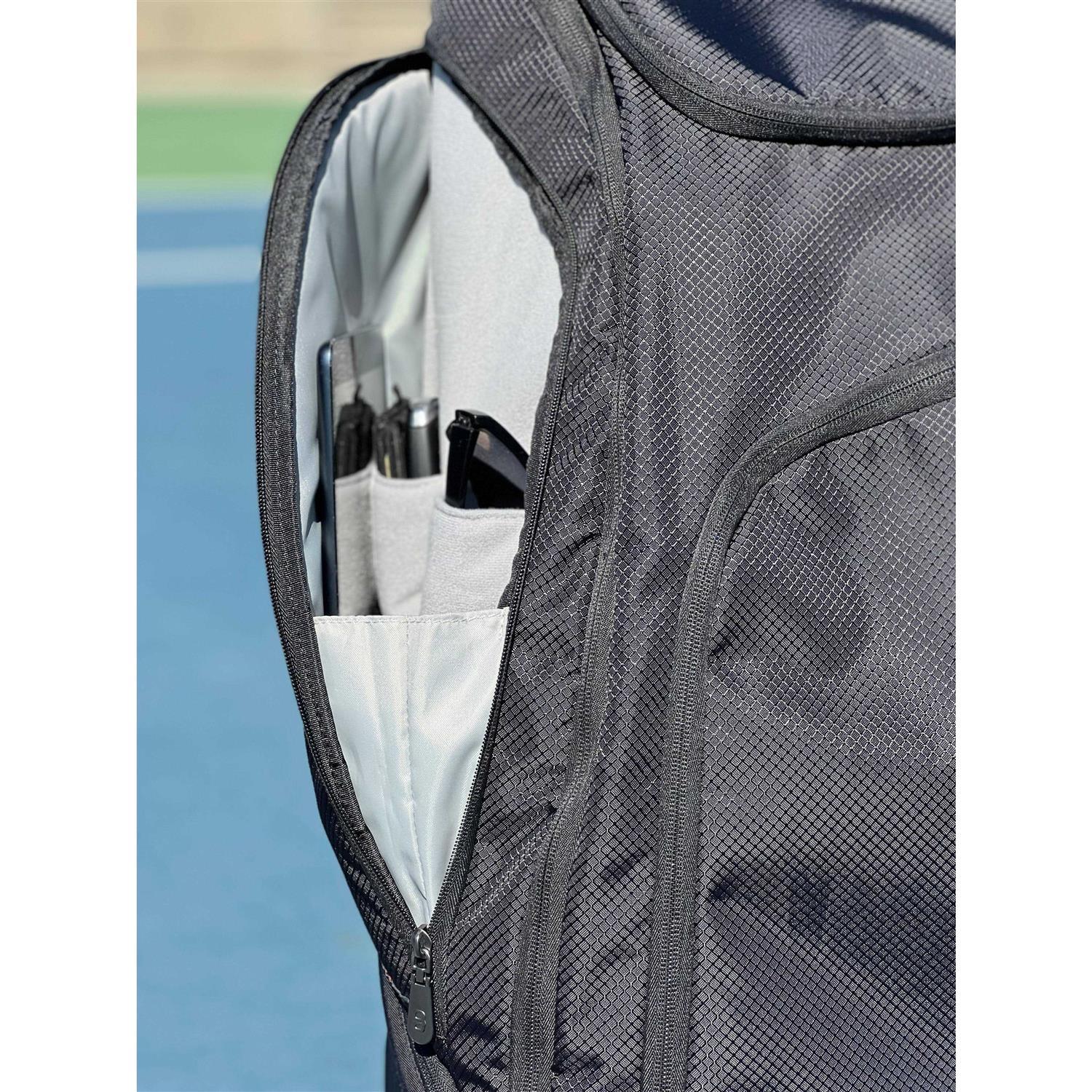 Geau Sport Axiom Tennis Racquet Bag 2.0 9 Pack Black GTAR - Sports Supplies Online Store