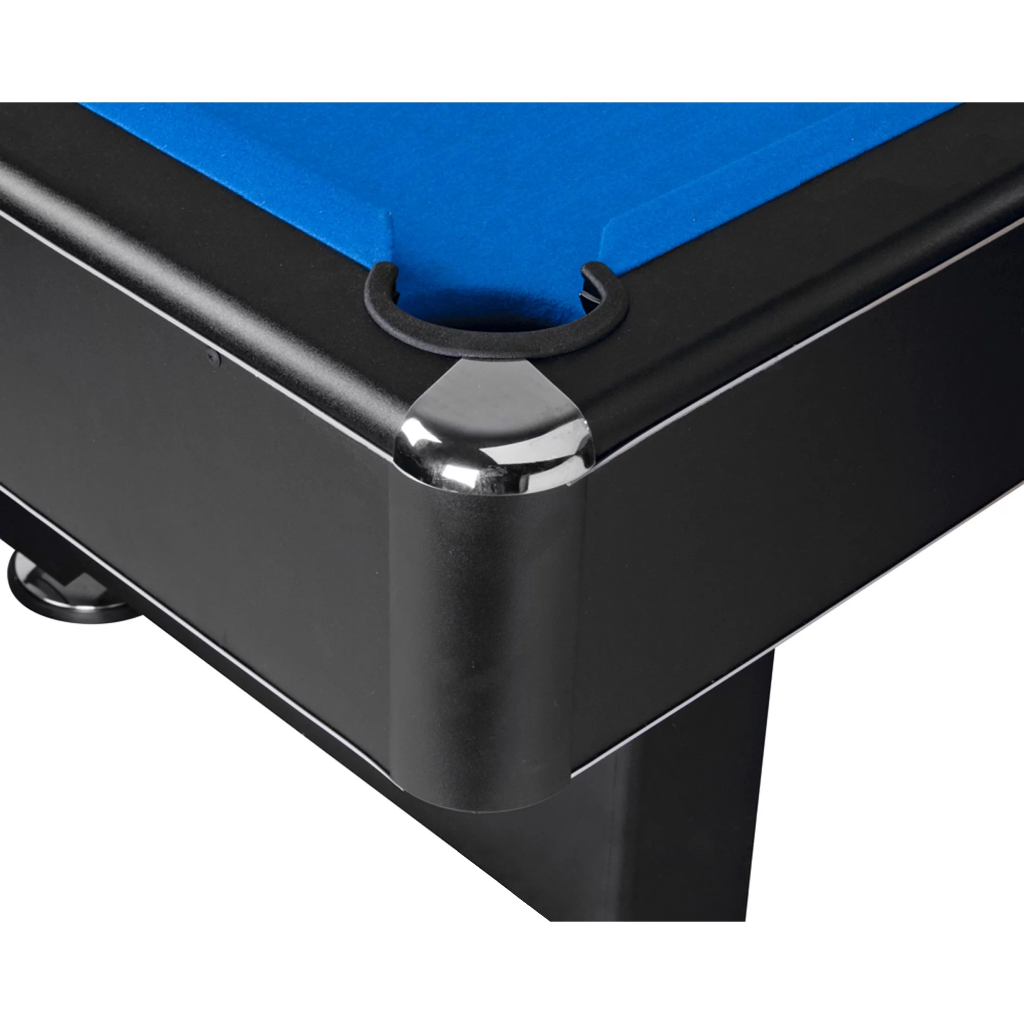 Hathaway Hustler 7-Foot Pool Table with Blue Felt, Internal Ball Return System, Easy Assembly, Pool Cues and Chalk - Curated Treasures Market