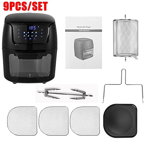 Air Fryers For Home Use Air Fryer Oven Electric Touch Digital Airfryer Rotisserie Dry Large Cooker 12L Comfortable anniversary - Smart Home Appliances