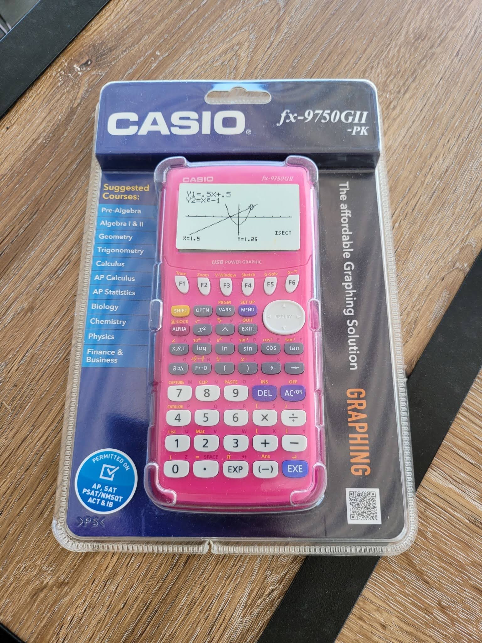 Casio Fx-9750gii Graphing Calculator - White (FX9750GAPL) 12730120