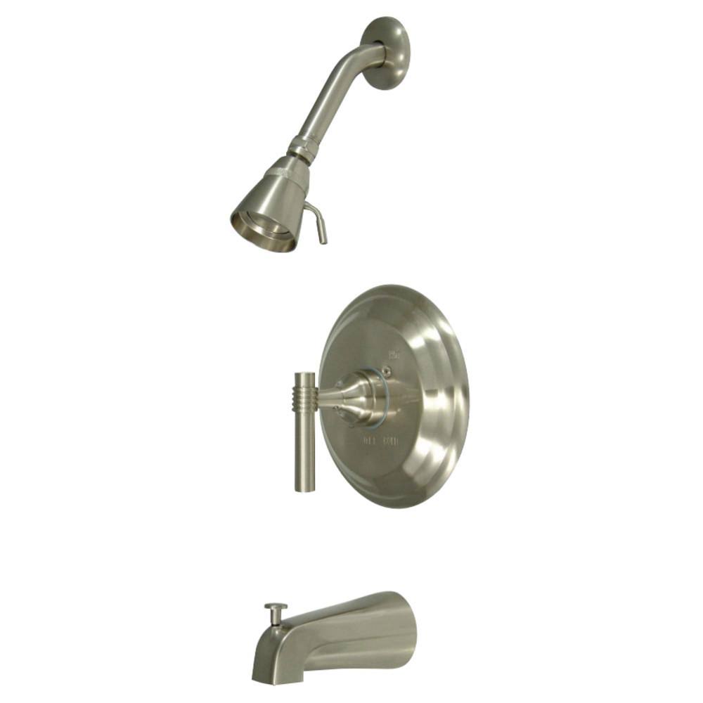 Kingston Brass Milano Single Handle Tub u0026 Shower Faucet - Polished Brass KB2632ML
