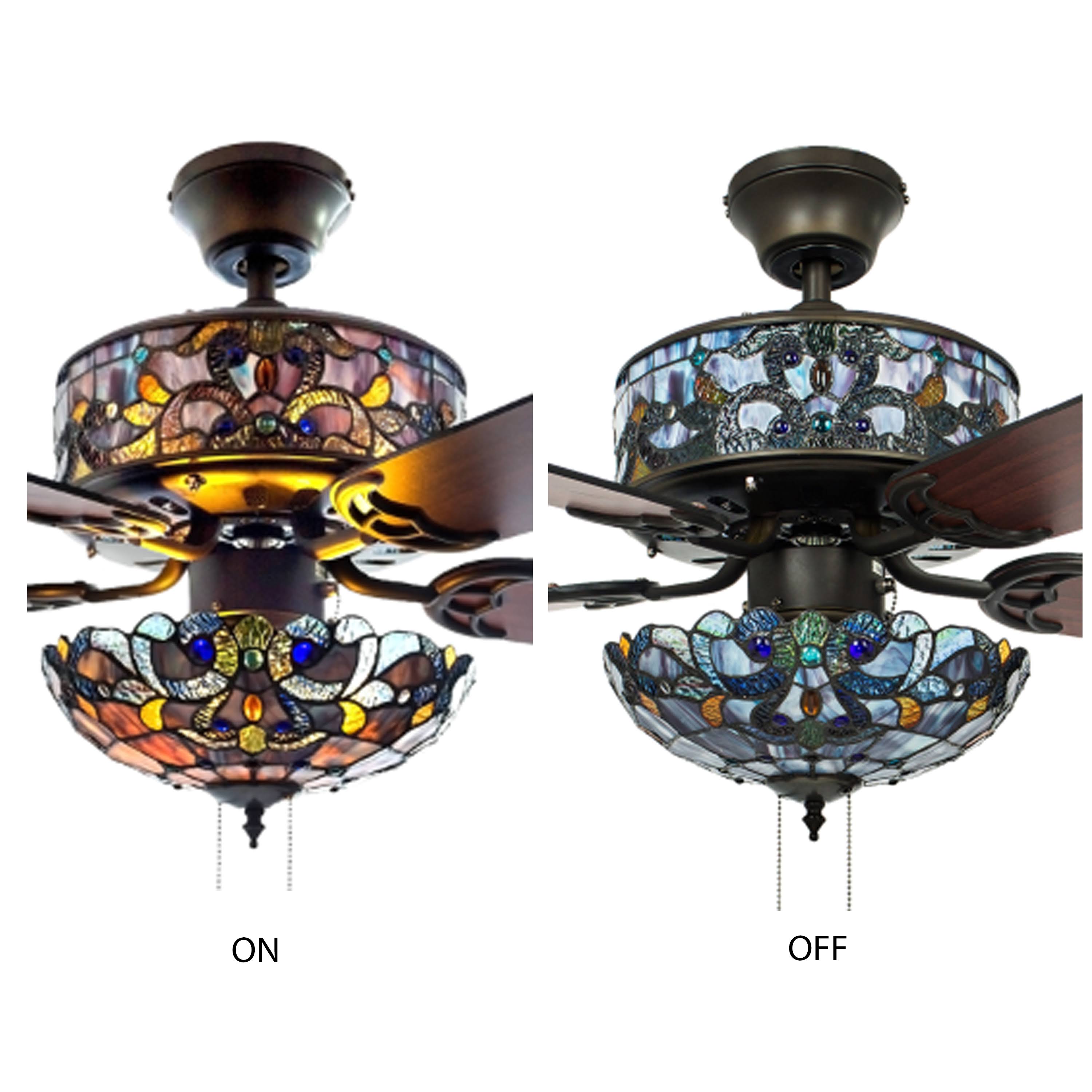 River of Goods 52 inch Magna Carta LED Ceiling Fan with Light
