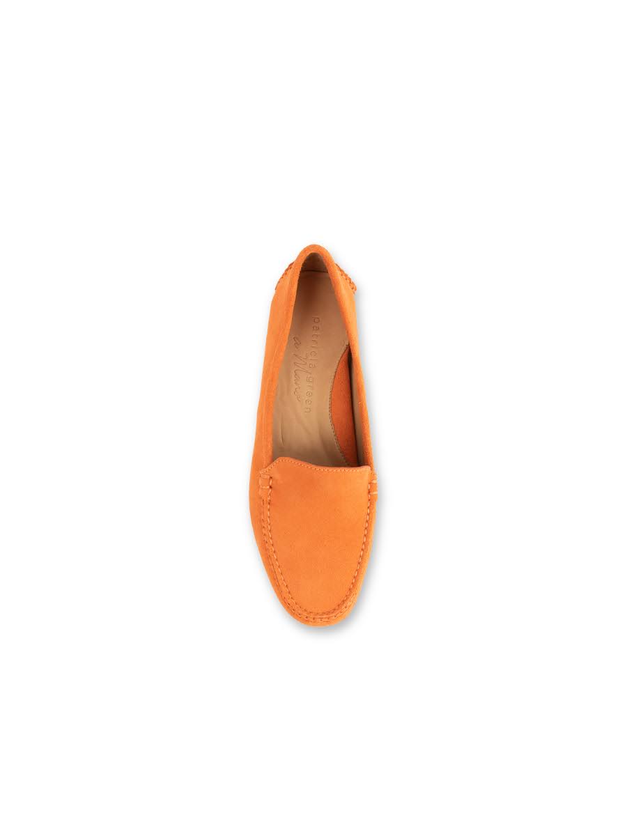 Patricia Green Jillian Driving Moccasin Tangerine / 9