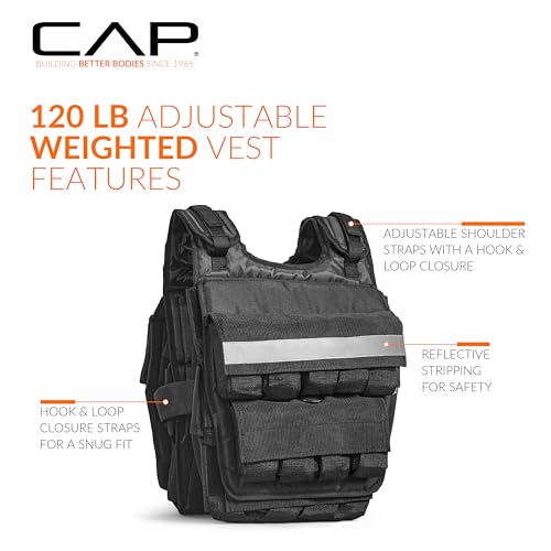 CAP Barbell Adjustable Weighted Vest | Various Sizes