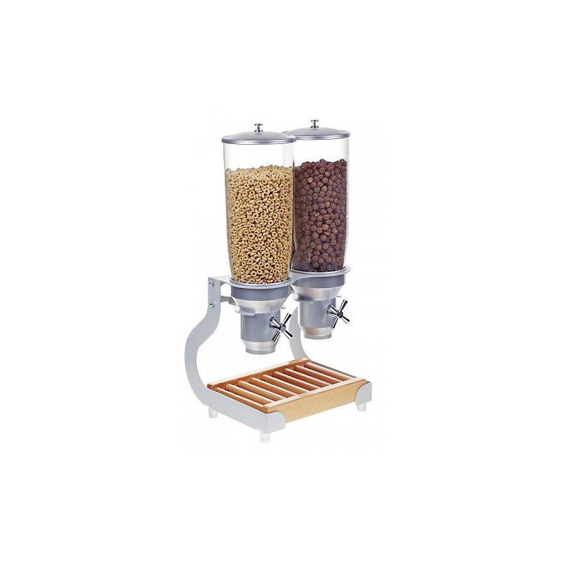 Cal-Mil 338 oz. Double Canister Cereal Dispenser