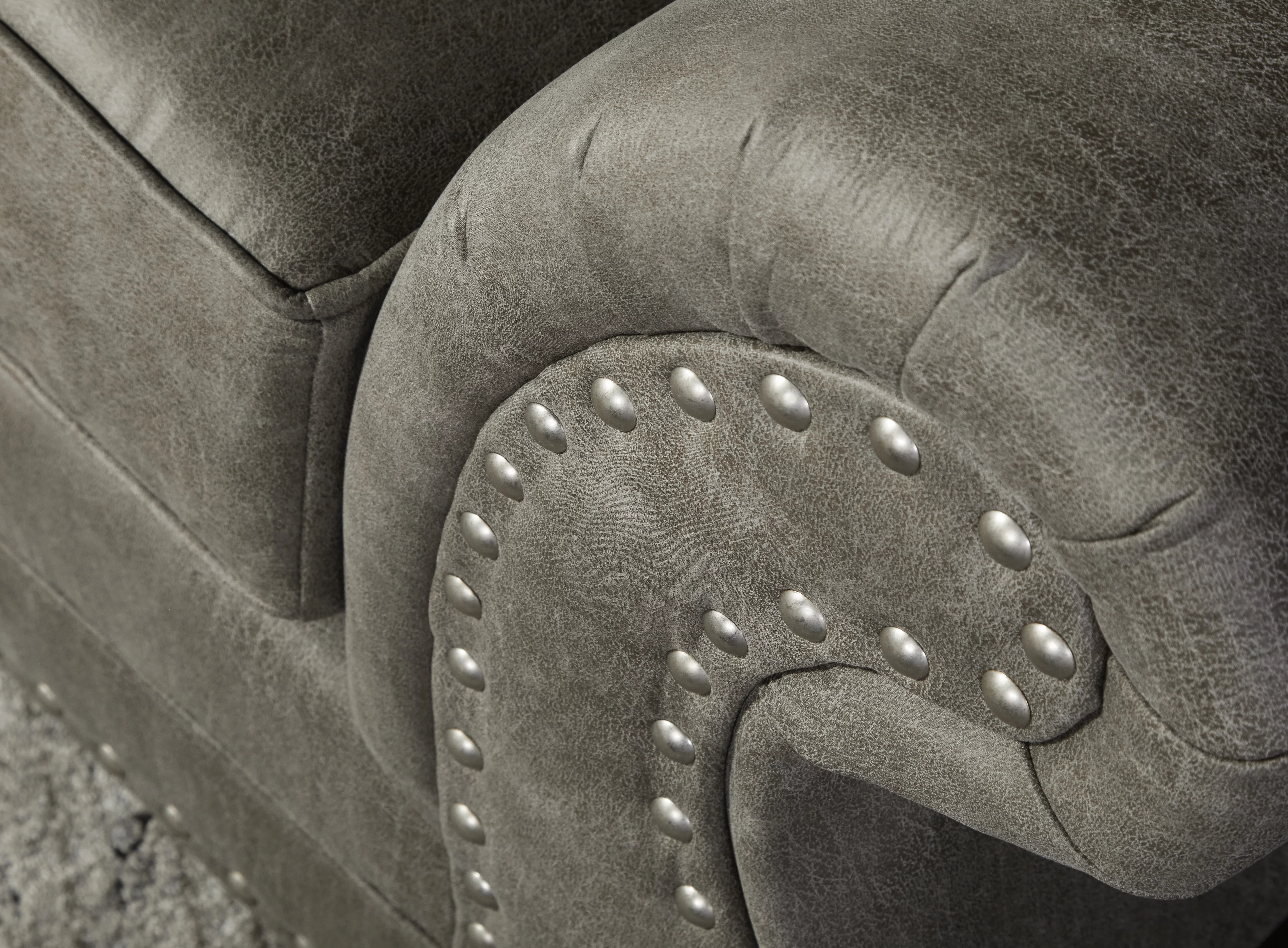 Roundhill Furniture Leinster Faux Leather Upholstered Loveseat