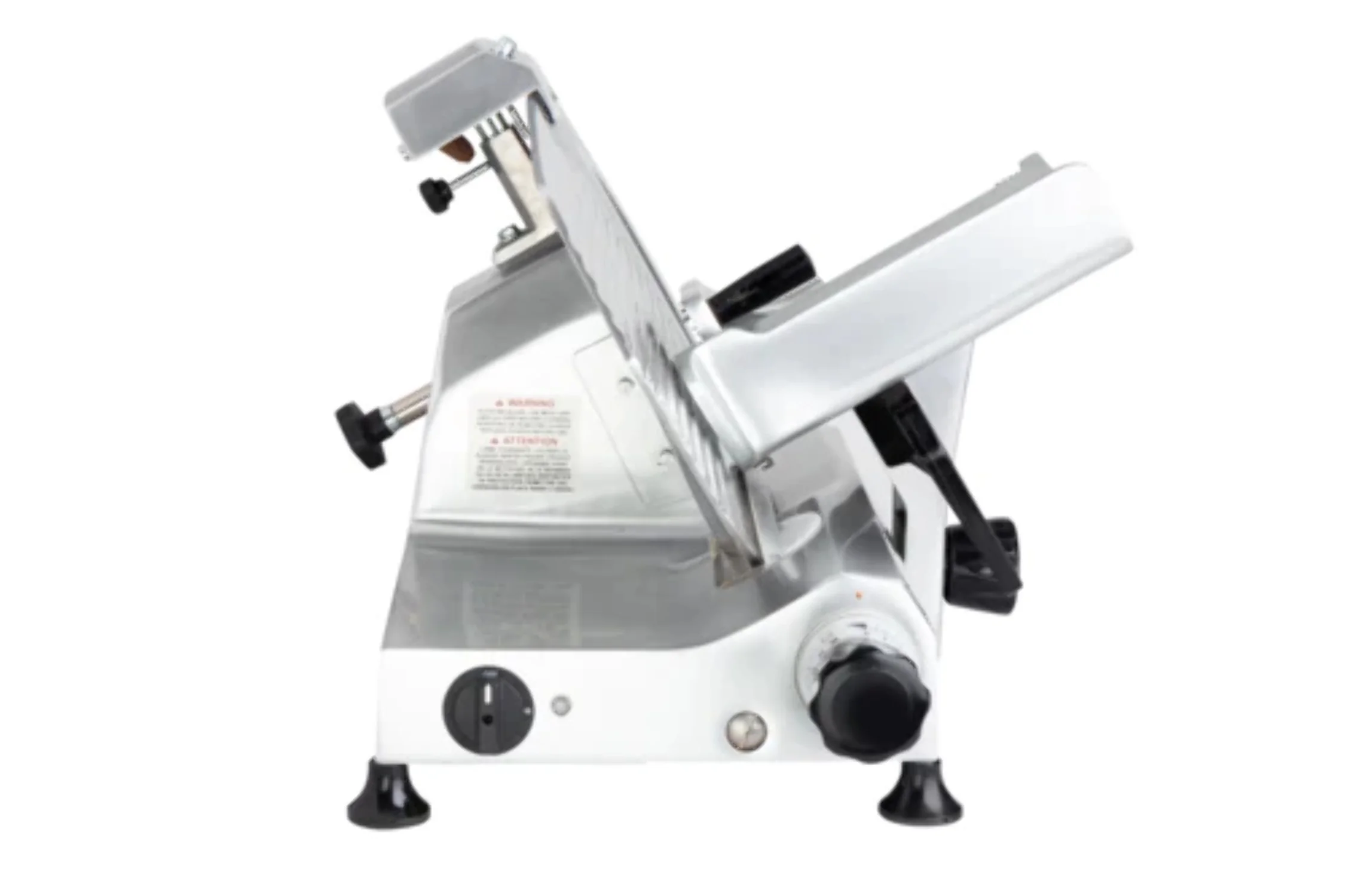 AMPTO 220E Meat Slicer, 9 stainless steel blade ETL, Made in Italy