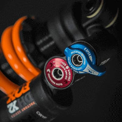 Fox DHX2 Factory Rear Shock Metric 230x65mm 2-Position Lever Ti-Nitride Coat