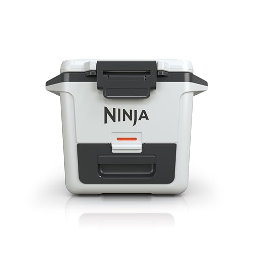 Ninja FB151GY FrostVault 50qt Hard Cooler with Dry Zone, Integrated Fridge-Temp Dry Storage Drawer, Premium Heavy-Duty Insulated Cooler
