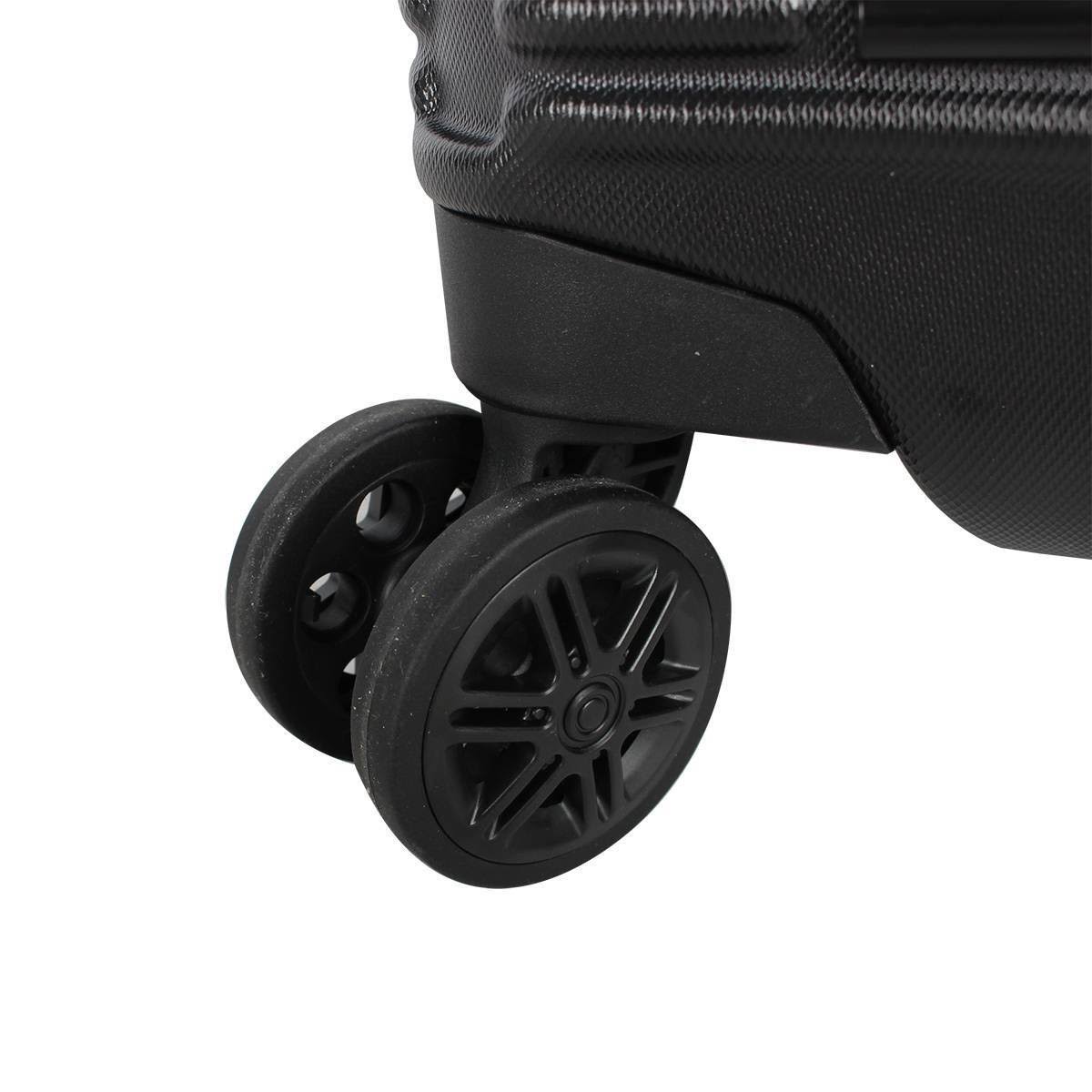 Optimus 28&& Hardside Suitcase - Black, Adult Unisex