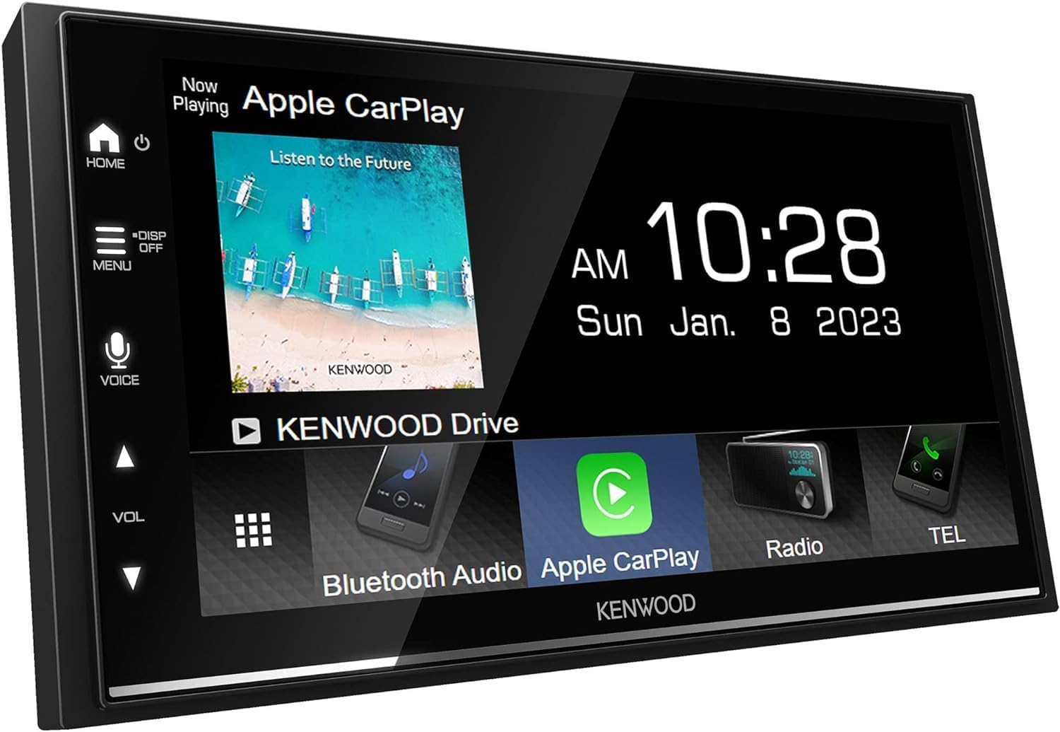 KENWOOD DMX7709S 6.8-Inch Capacitive Touch Screen, Car Stereo, CarPlay and Android Auto, Bluetooth
