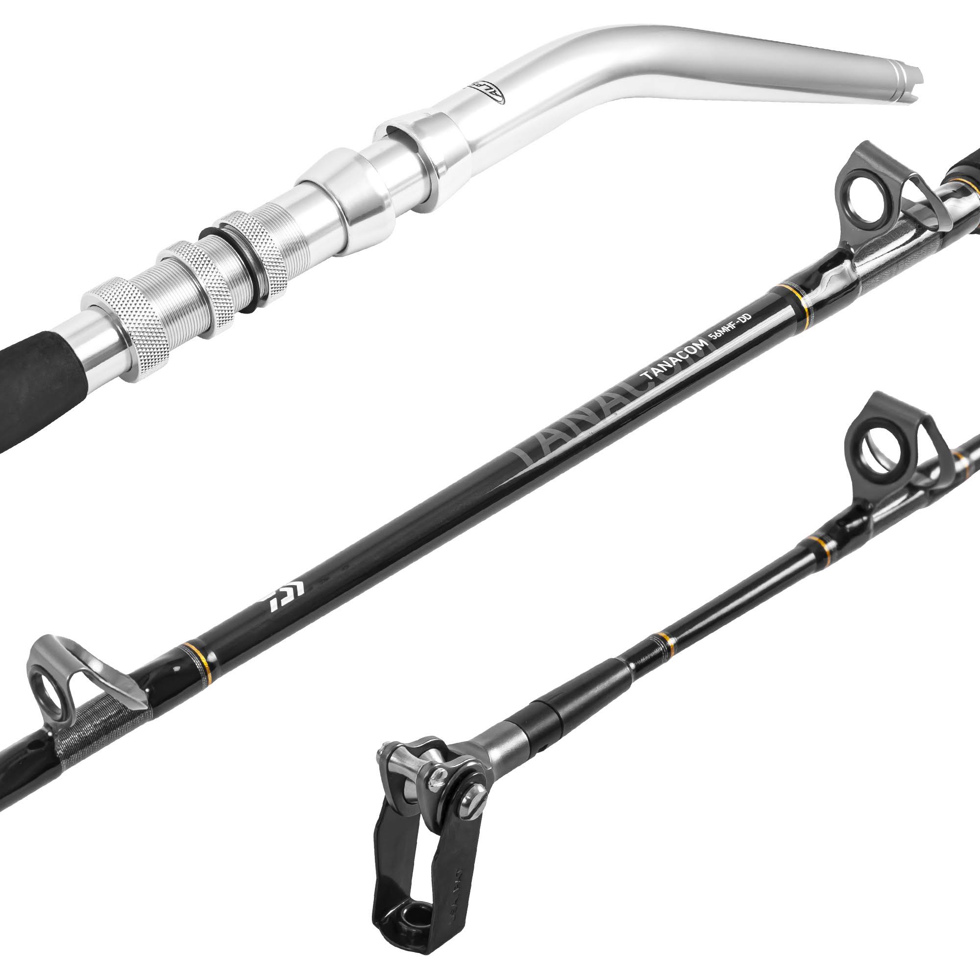 Daiwa - Tanacom Dendoh Stl RODS,2pc,LnWt 60-150 - Tnb56hf-dd