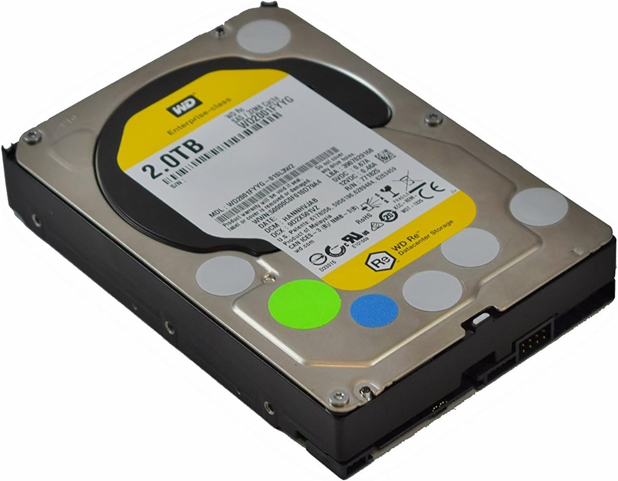 Western Digital Re WD3001FYYG 3TB 7200 RPM SAS 6Gb/s 32MB Cache 3.5 Inch Datacenter Capacity Enterprise Hard Drive