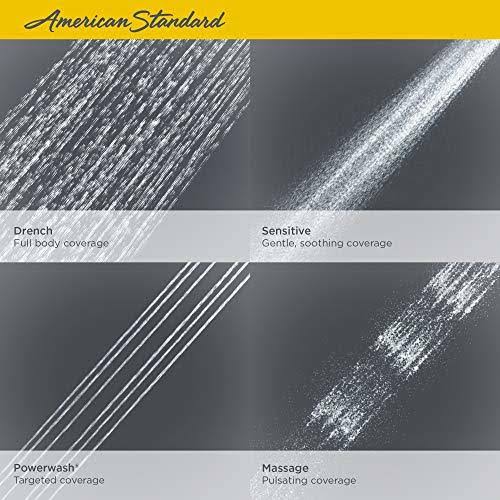 American Standard 9035374.013 Spectra+ Touch 4-Function Shower Head, 2.5 GPM, Polished Nickel