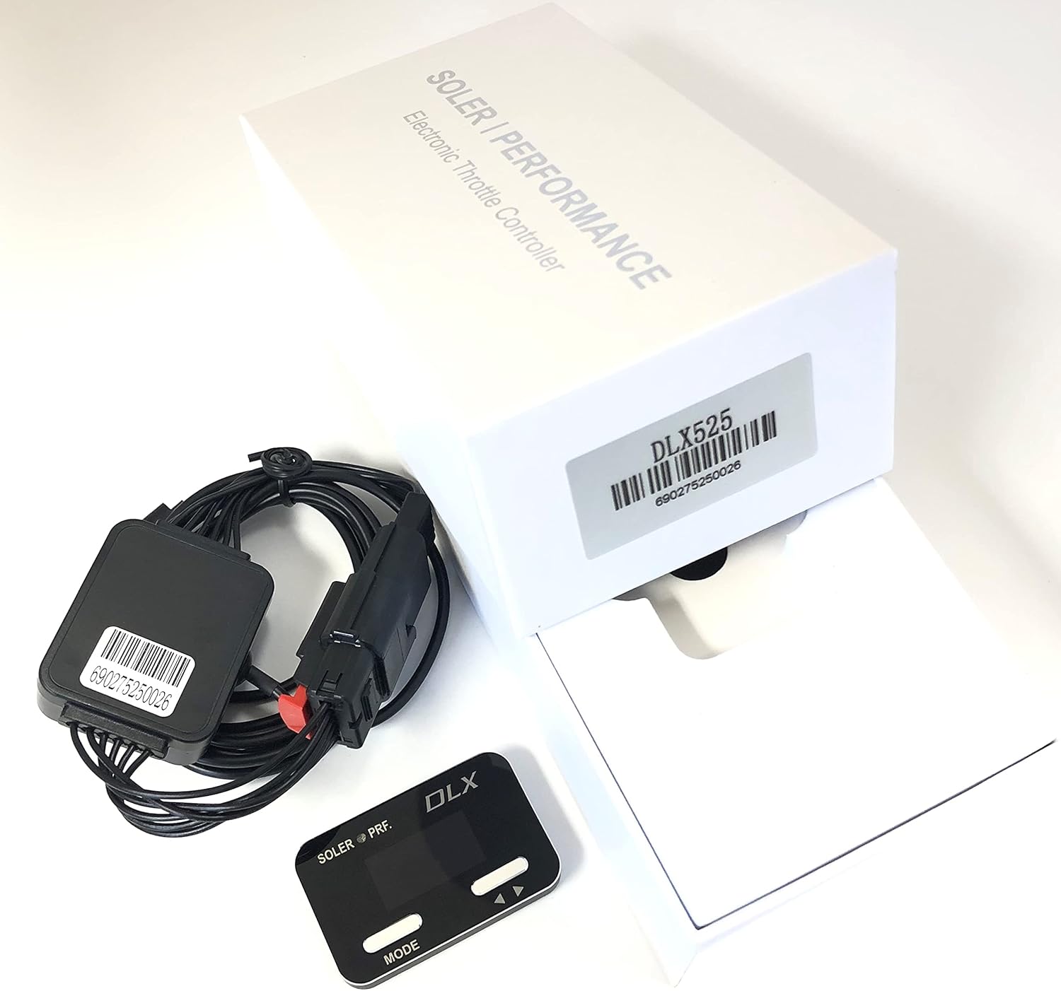 Soler Performance DLX525 BT Throttle Controller for Corvette 7 (2014-2019) Black Anodized C7-SE0525-TC 2*1.25*0.25inch