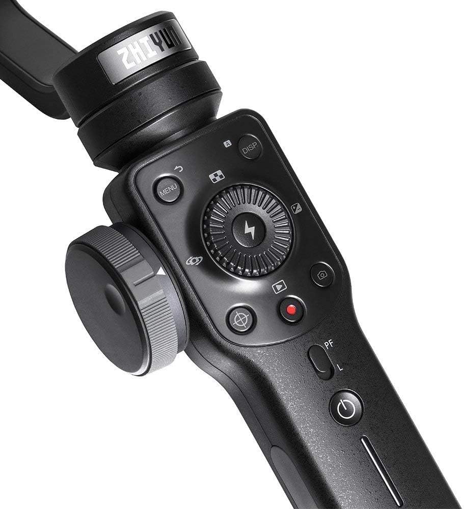 Zhiyun Smooth 4 [Official] Handheld Smartphone Gimbal (with Tripod), Black